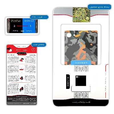 برچسب پوششی ماهوت مدل Autumn-Army مناسب برای گوشی موبایل سونی Xperia Z5 Compact