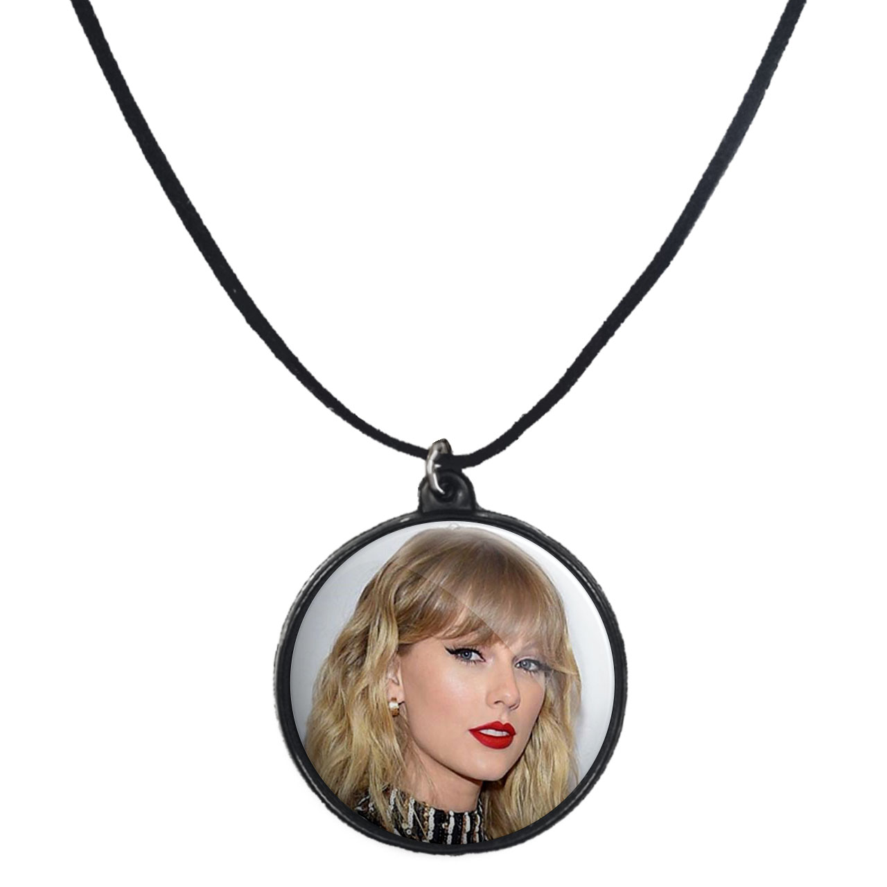 گردنبند پرمانه طرح تیلور سویفت کد pmb.2222 مدل دو طرفه