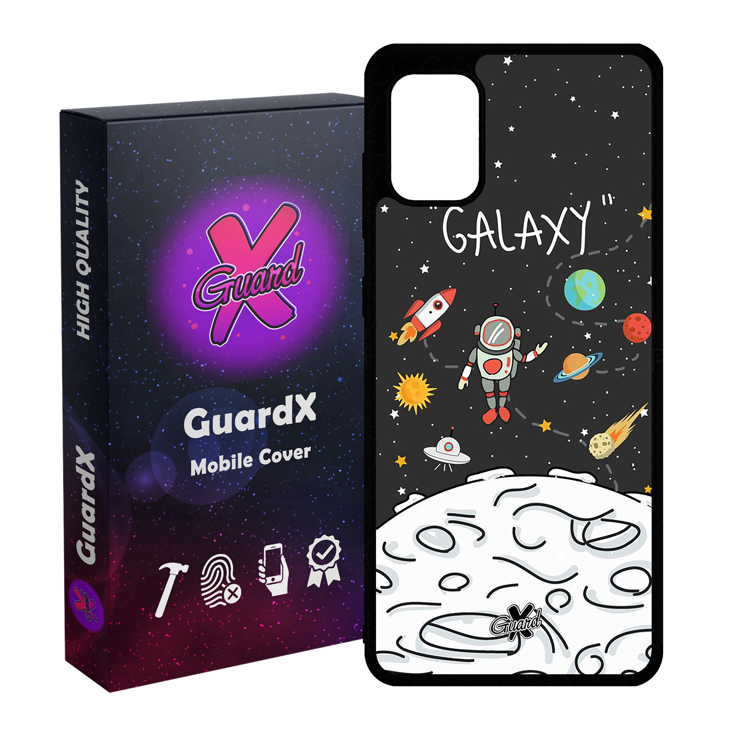 کاور گارد ایکس طرح Galaxy مدل Glass10014 مناسب برای گوشی موبایل سامسونگ Galaxy A71