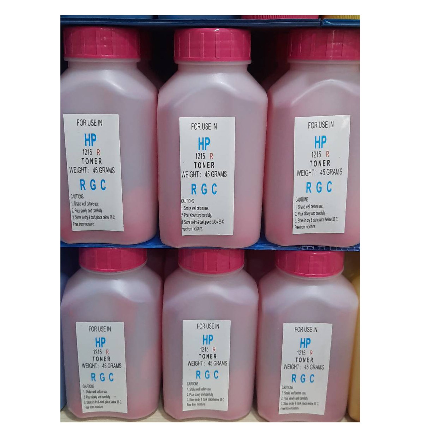 تونر اچ پی رنگی قرمز 45 گرمی