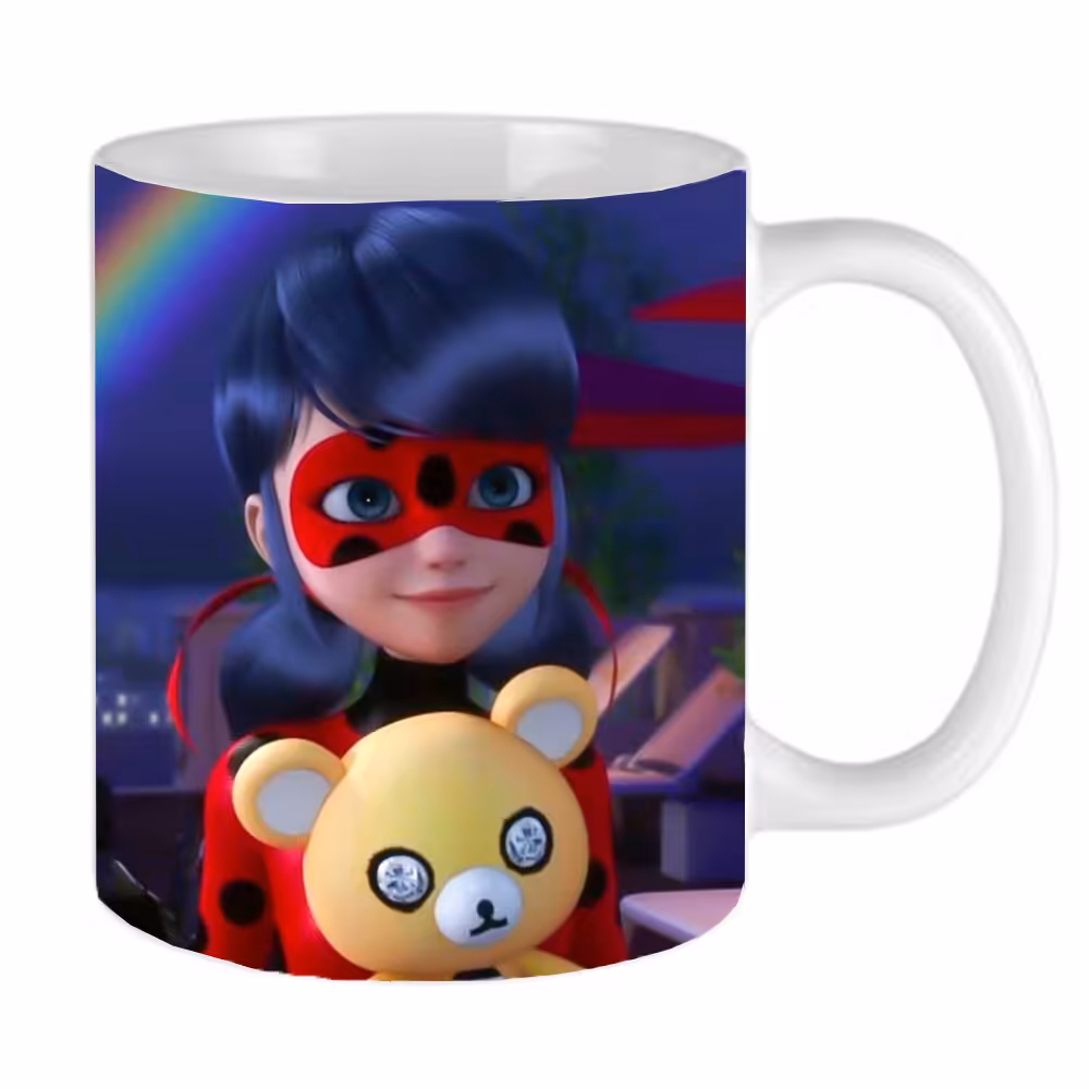 ماگ طرح دختر کفشدوزکی مدل LADY BUG 06