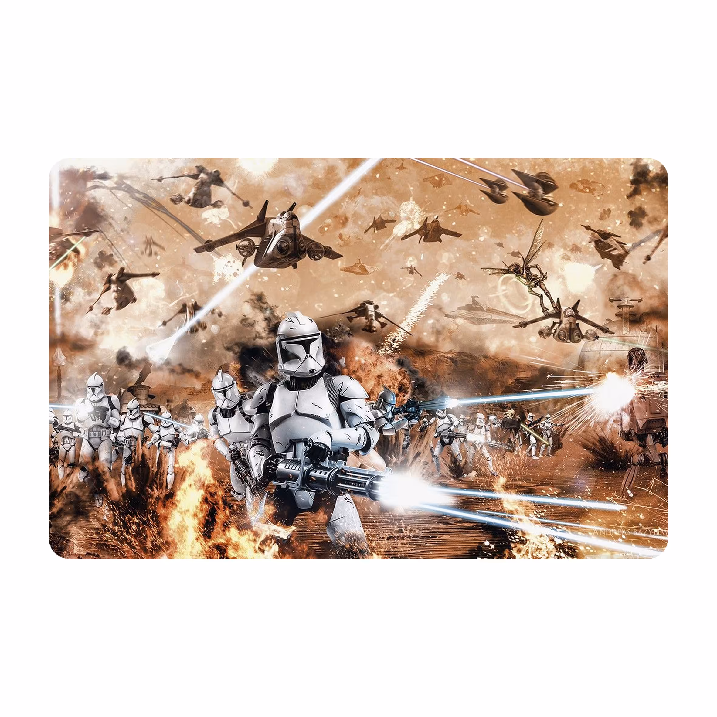 ماوس پد  طرح star wars مدل mpb613