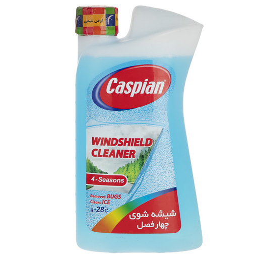 خرید مایع شیشه شوی کاسپین یک لیتری | اتوموبی