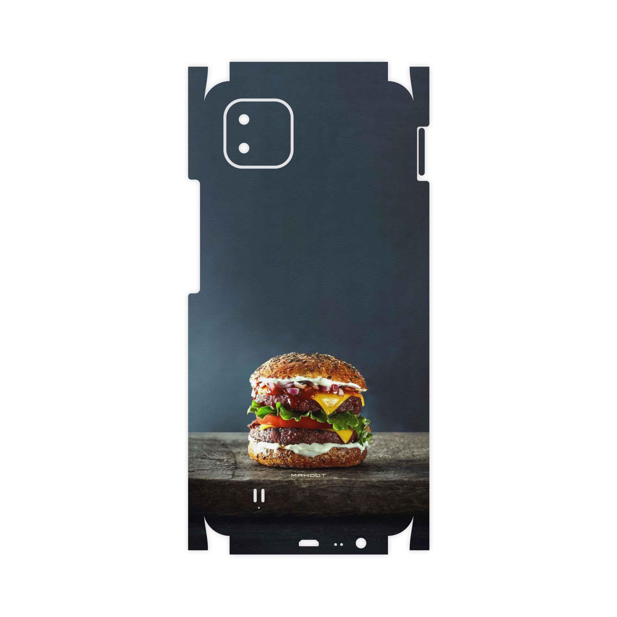 برچسب پوششی ماهوت مدل Hamburger-FullSkin مناسب برای گوشی موبایل ریلمی C11 2021