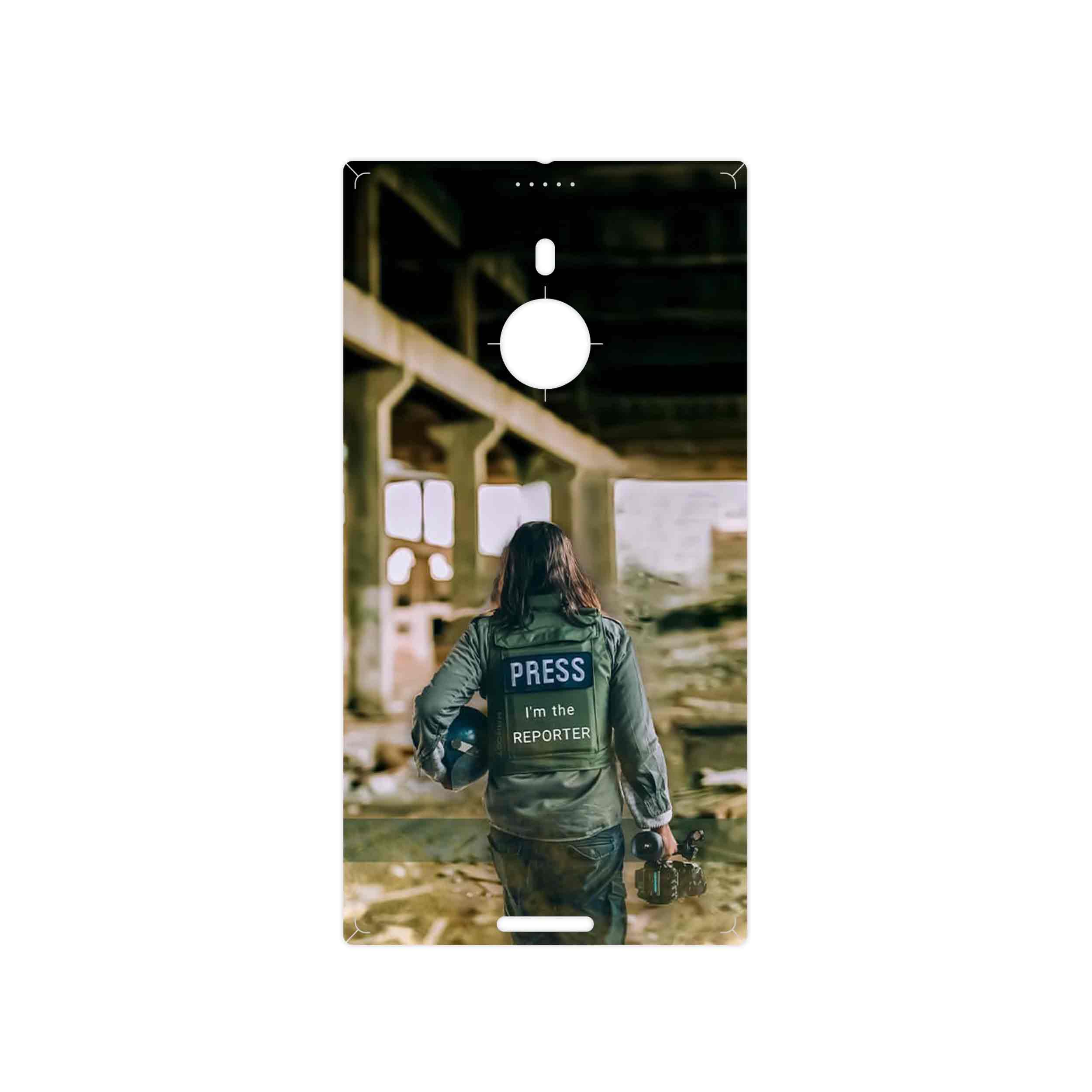 برچسب پوششی ماهوت مدل Reporter مناسب برای گوشی موبایل نوکیا Lumia 1520