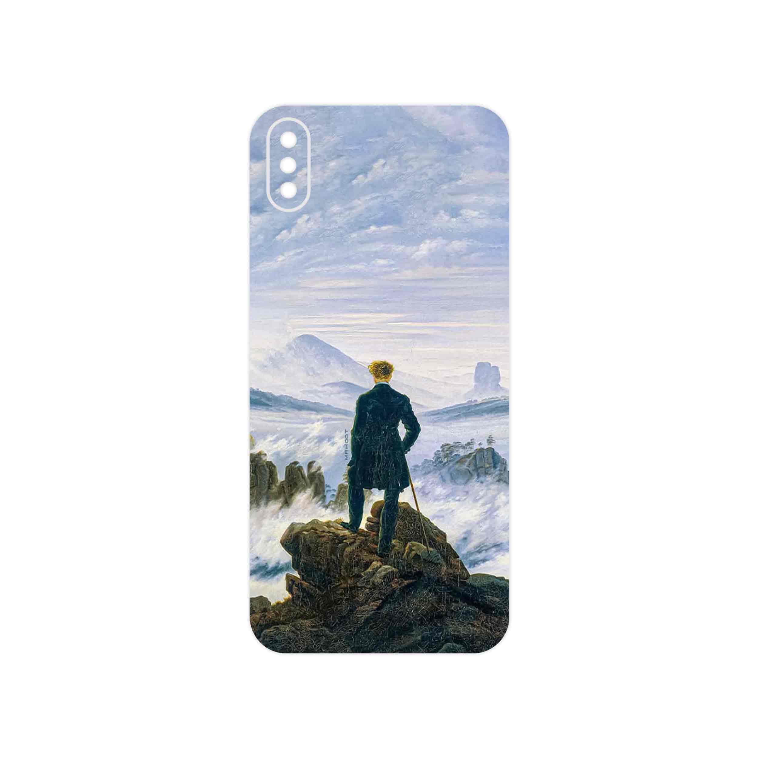 برچسب پوششی ماهوت مدل Wanderer above the Sea of Fog مناسب برای گوشی موبایل داکس Botlex 2