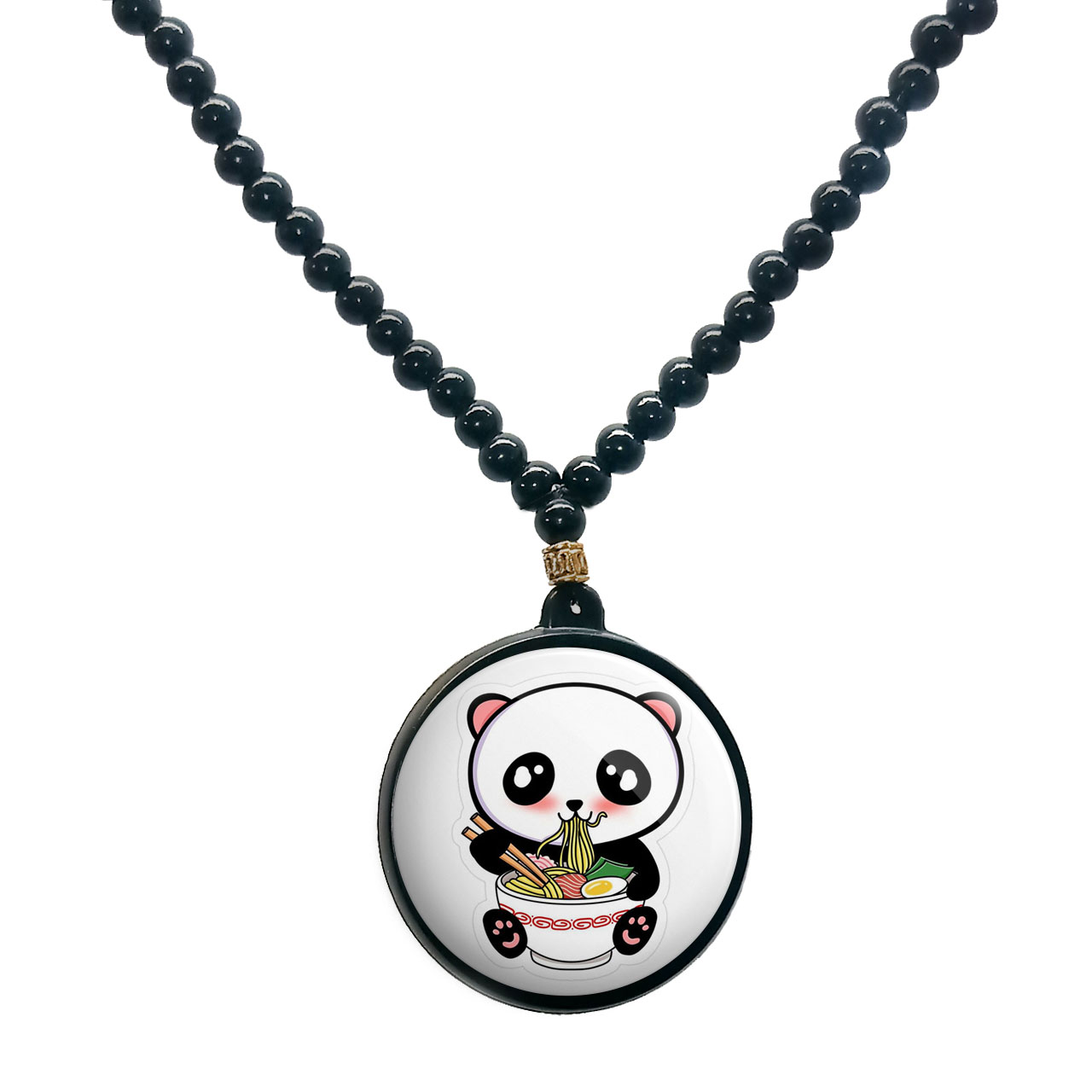 گردنبند پرمانه طرح حیوانات کیوت کد pmd.21457 مدل دو طرفه