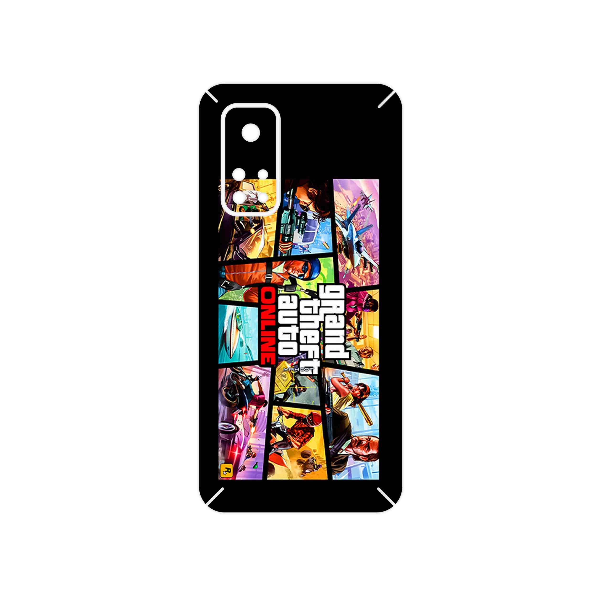 برچسب پوششی ماهوت مدل GTA Online Game Series مناسب برای گوشی موبایل شیائومی Mi 10T 5G