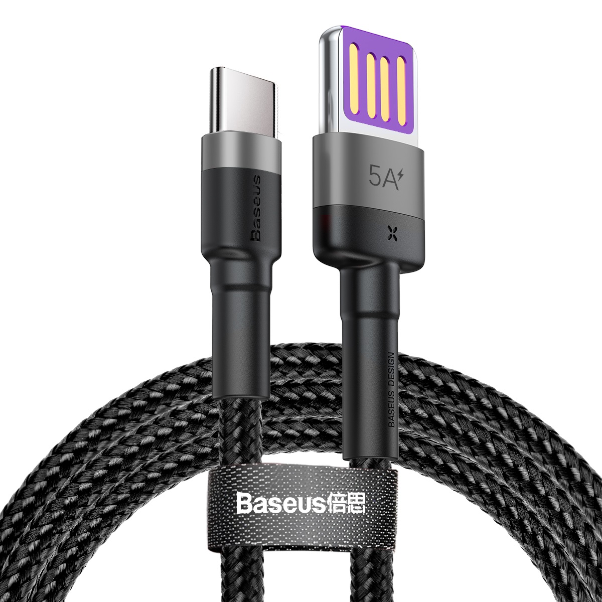 کابل تبدیل USB به USB-C باسئوس مدل CATKLF-PG1 طول 1 متر - فروشگاه اینترنتی طیف سنتر