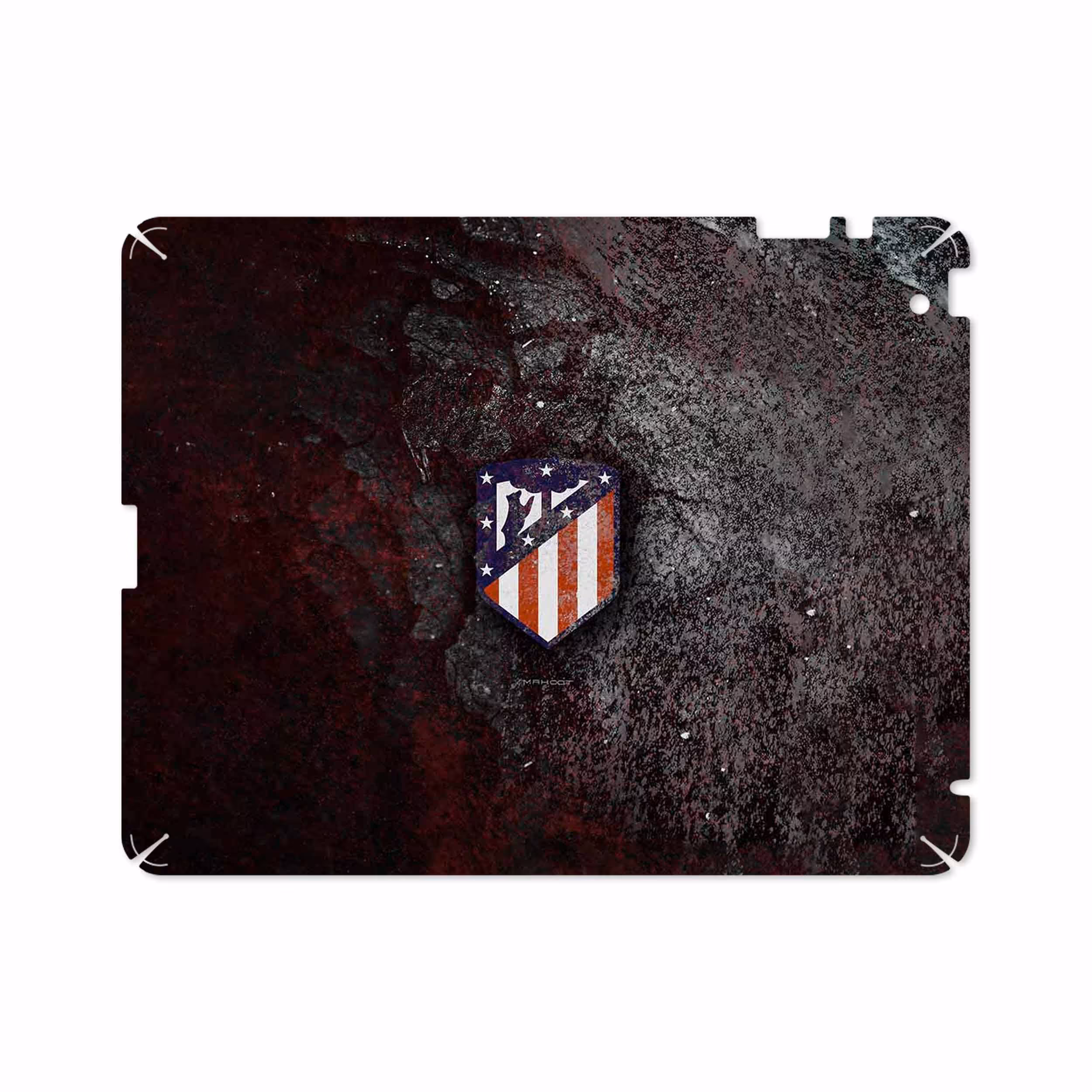 برچسب پوششی ماهوت مدل Atletico de Madrid مناسب برای تبلت اپل iPad 2 2011 A1395