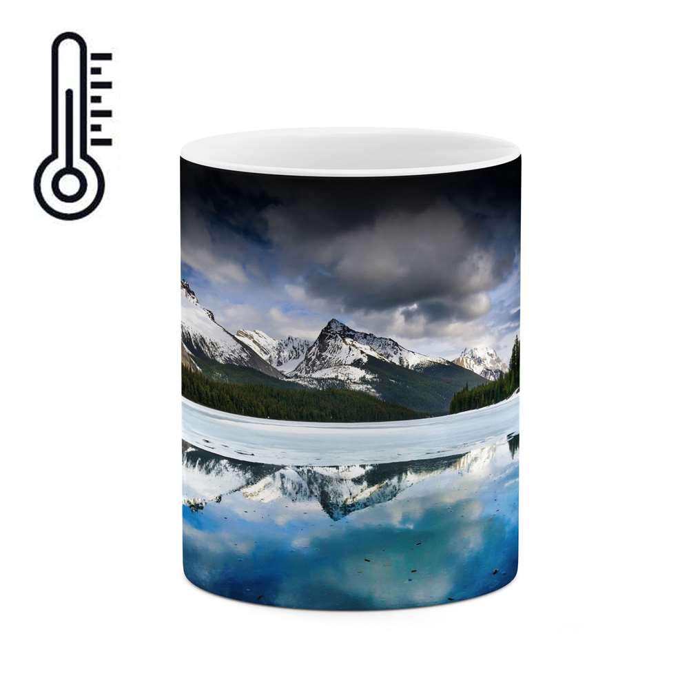 ماگ حرارتی طرح منظره رویایی و زیبا  مدل mgph14643