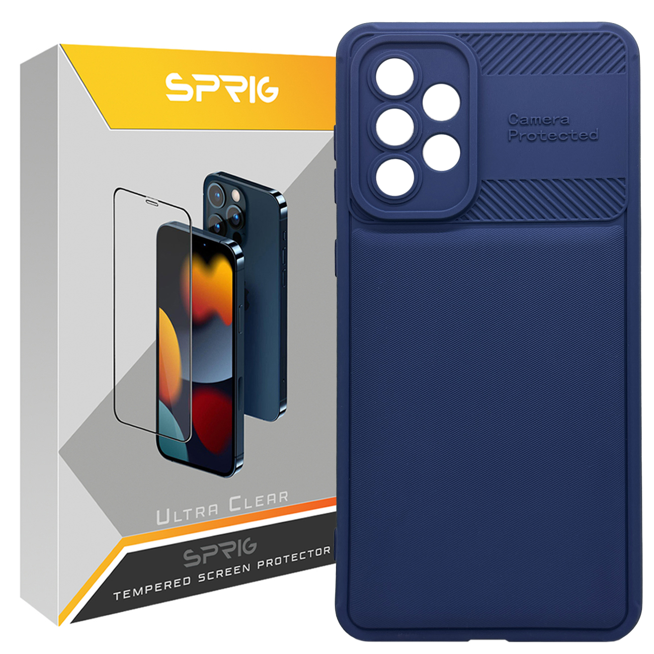 کاور اسپریگ مدل Camera Protection مناسب برای گوشی موبایل سامسونگ Galaxy A73 5G