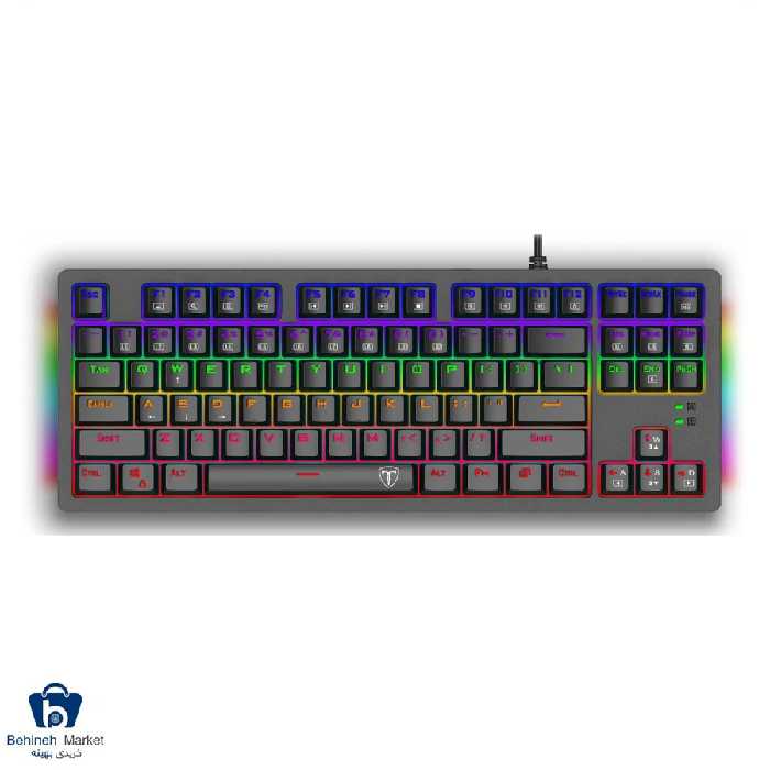 کیبورد باسیم گیمینگ تی دگر مدل Bali T-TGK311