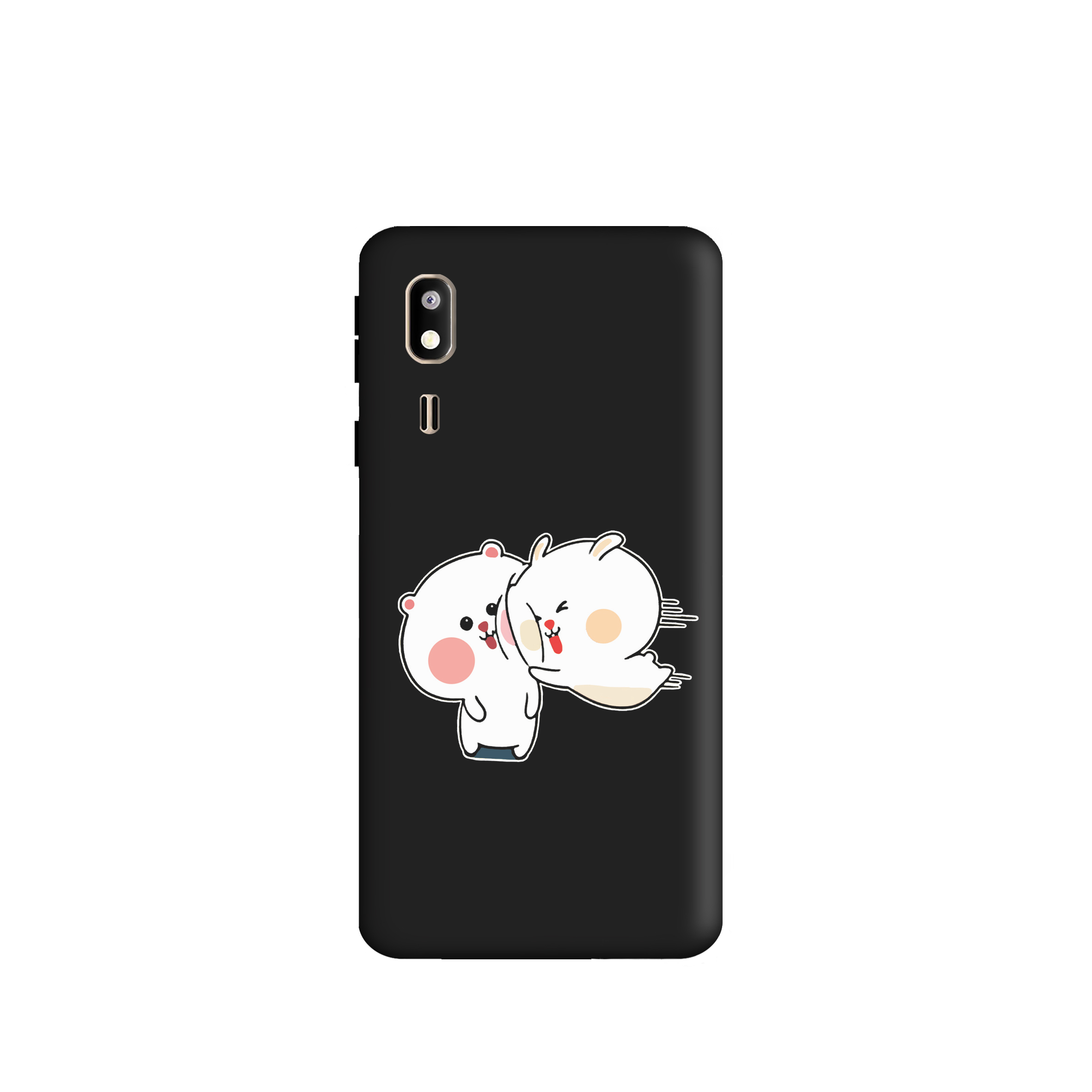 کاور طرح عاشقانه خرگوش کد y337 مناسب برای گوشی موبایل سامسونگ Galaxy A2core