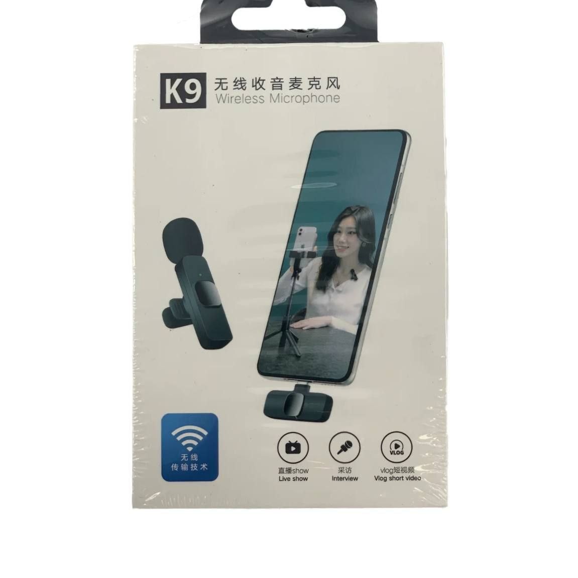  میکروفون یقه ای بلوتوثیk9