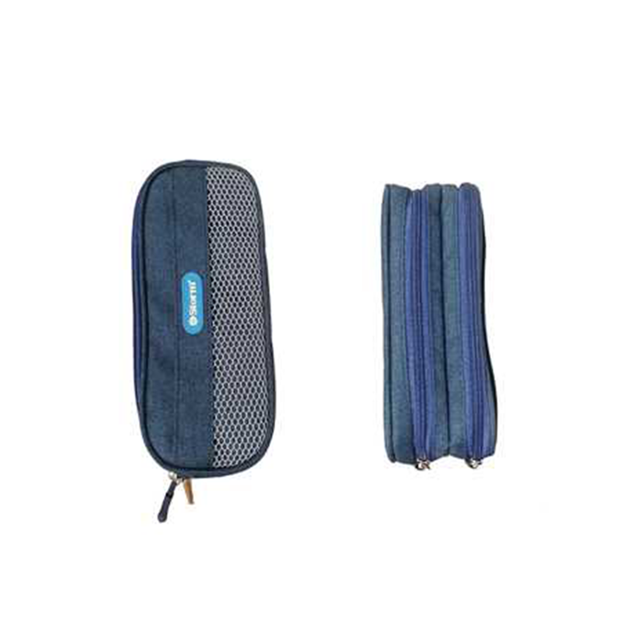 جامدادی 2 زیپ پارچه ای کلاسیک استورم 950111