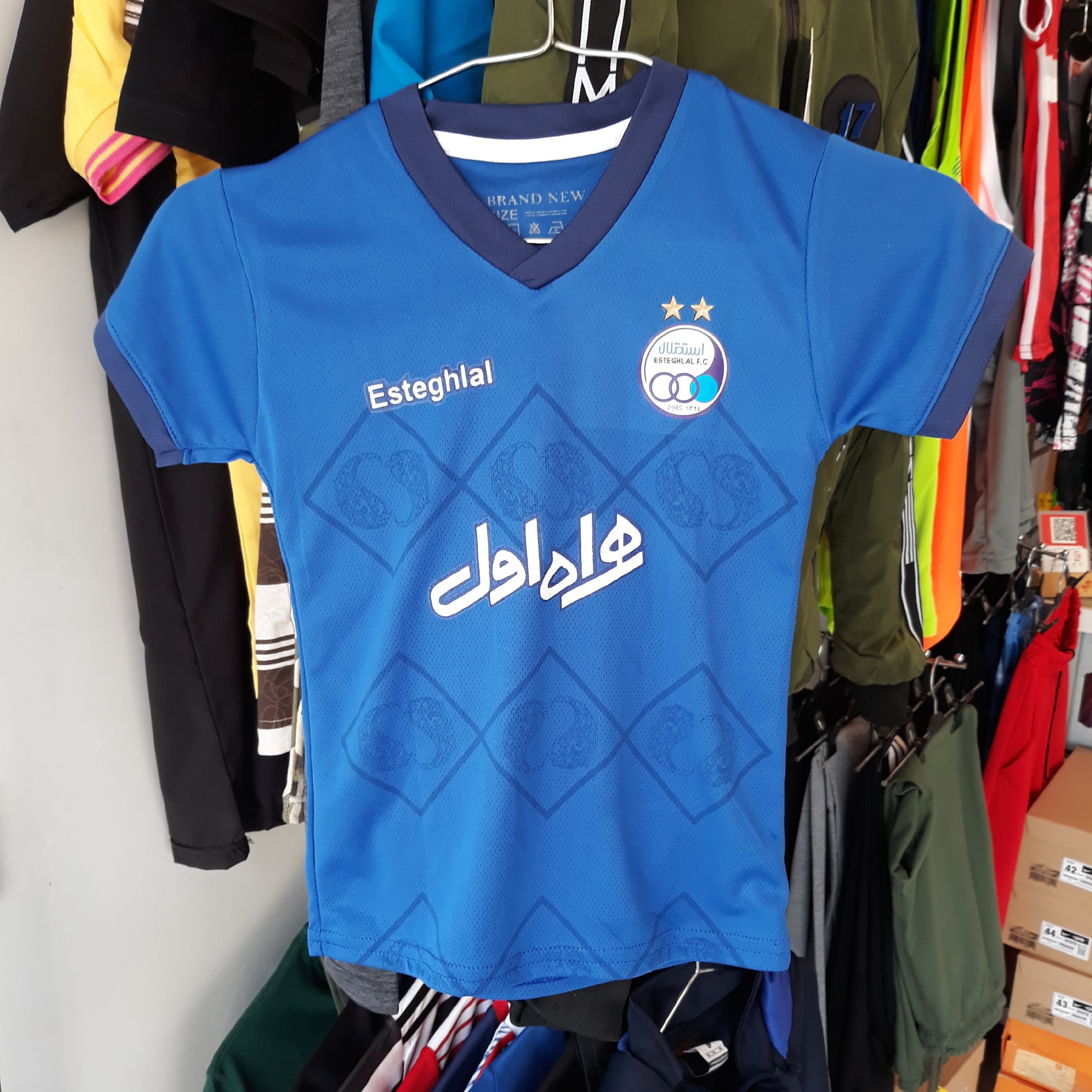 پیراهن شورت پرسپولیس و استقلال مردانه سایز لارج