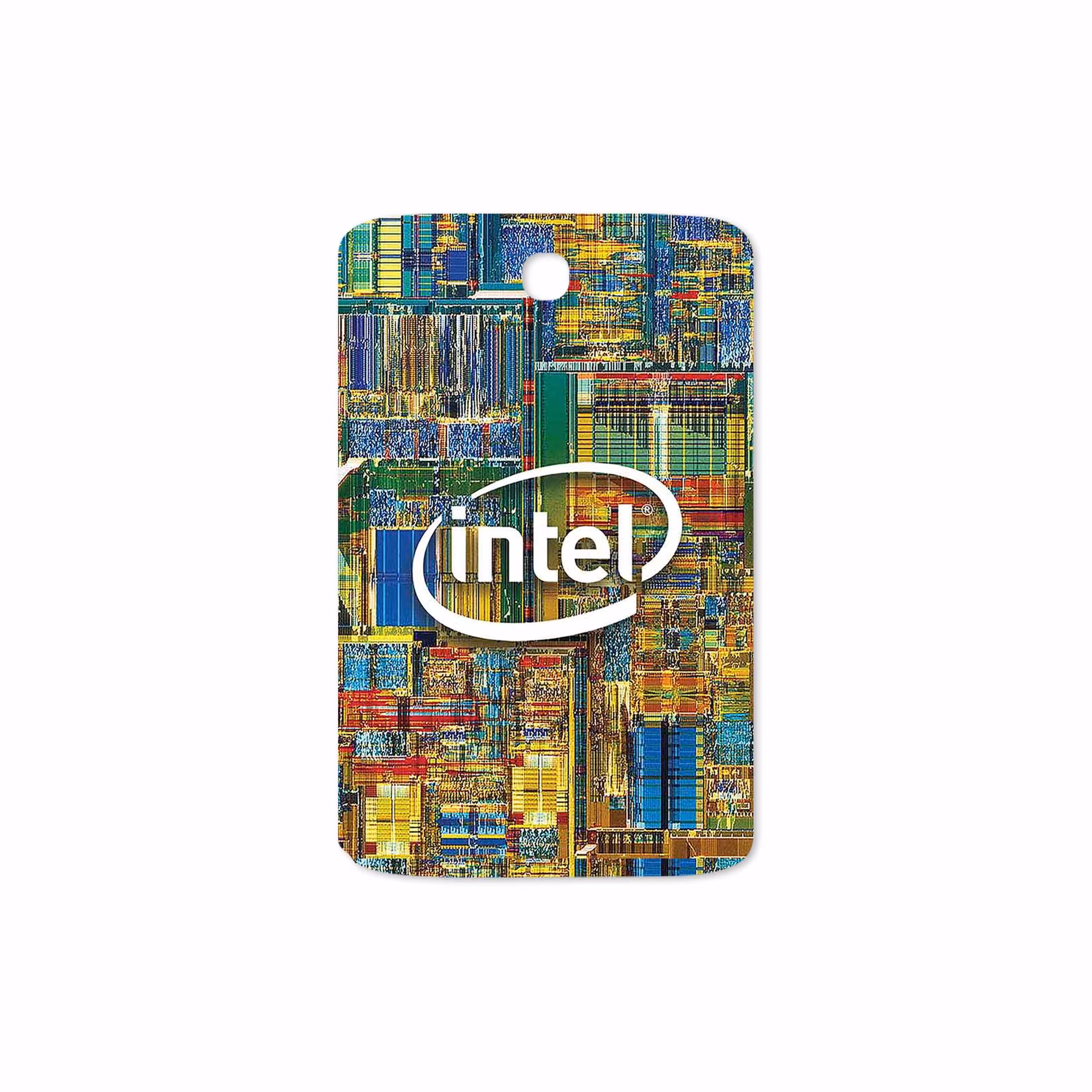 برچسب پوششی ماهوت مدل Intel Brand مناسب برای تبلت سامسونگ Galaxy Note 8.0 2013 N5100
