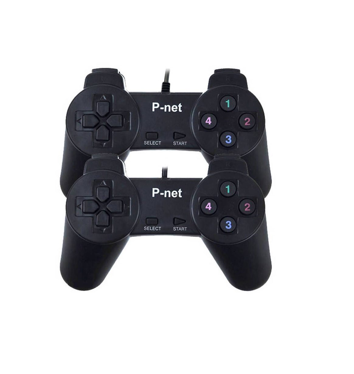 گیم پد دوبل ساده P-NET P-X4 - یاسین کامپیوتر