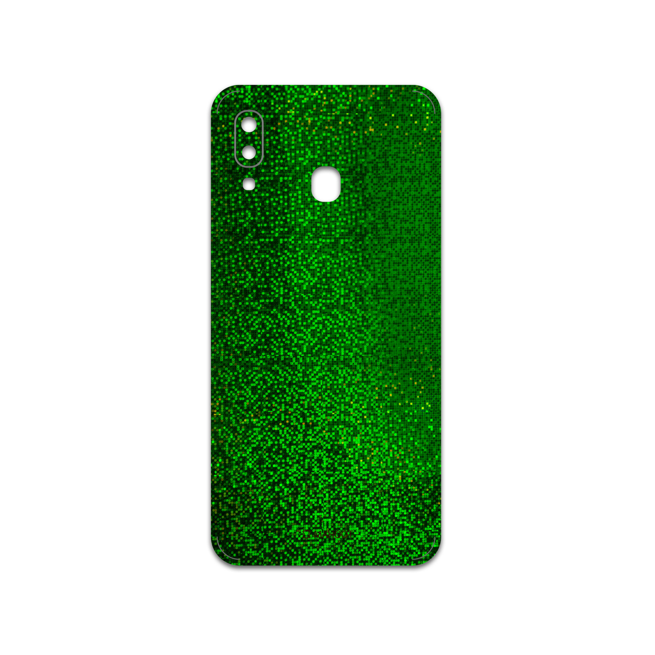 برچسب پوششی ماهوت مدل Green-Holographic مناسب برای گوشی موبایل سامسونگ Galaxy M30
