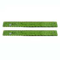 خط کش 30 سانتیمتری فابل کد FB609 بسته دو عددی