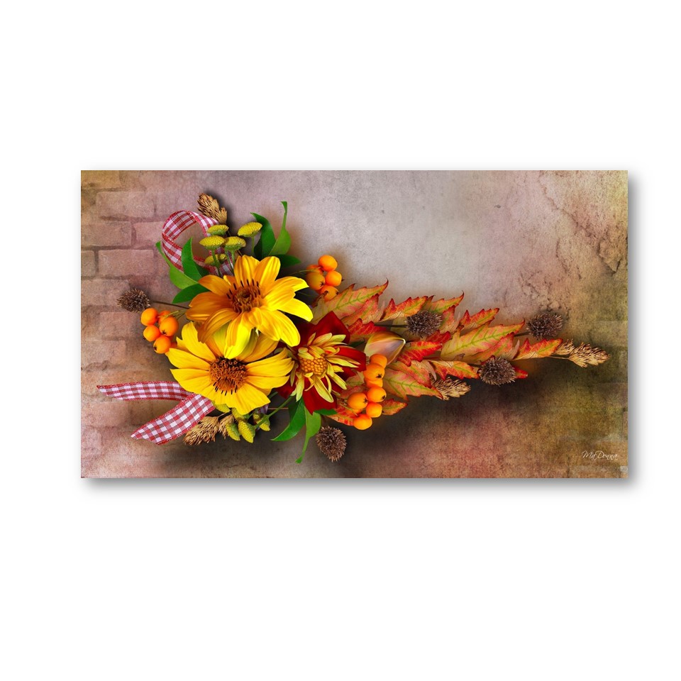 تابلو شاسی طرح گل کد 12