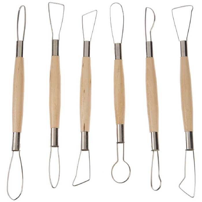 مجموعه 6 عددی ابزار مجسمه سازی