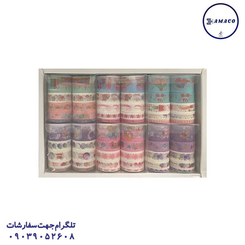 چسب فانتزی 10 عددی وکیوم 3-5597