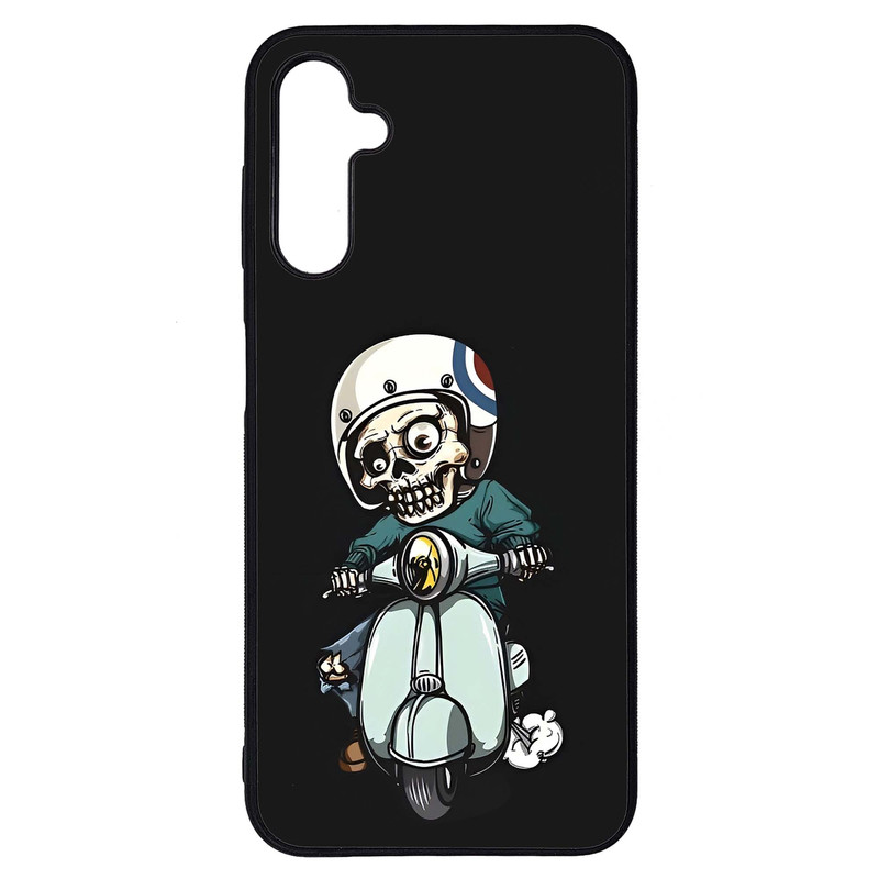 کاور طرح اسکلت کد G-066 مناسب برای گوشی موبایل سامسونگ Galaxy A14 4G / A14 5G | دیجی قاب دونی