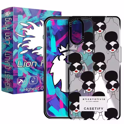 کاور لاین کینگ مدل casetiroz مناسب برای گوشی موبایل اپل iPhone X/Xs