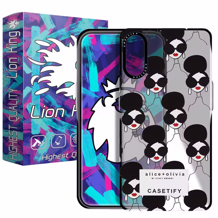 کاور لاین کینگ مدل casetiroz مناسب برای گوشی موبایل اپل iPhone X/Xs