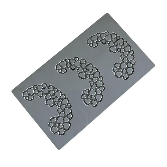 قالب سیلیکونی گارنیش پاونی مدل PR007S