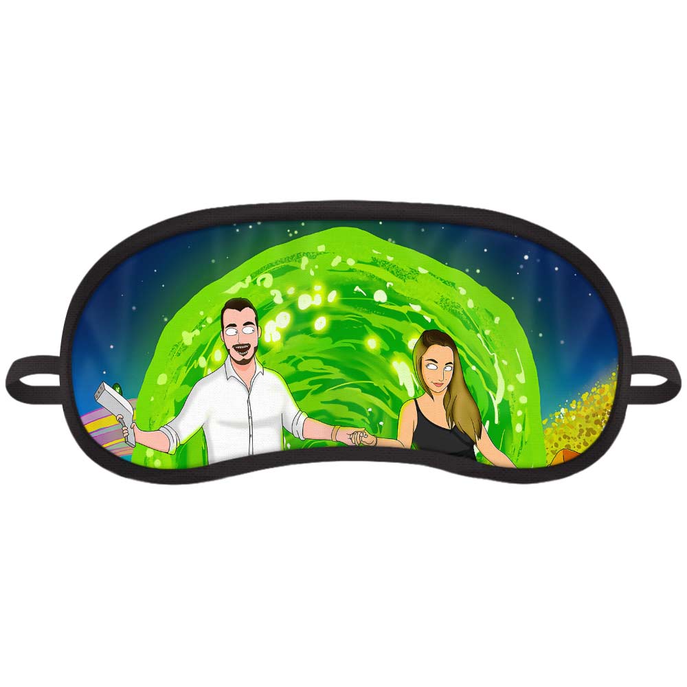 چشم بند خواب مدل ریک و مورتی Rick and Morty6