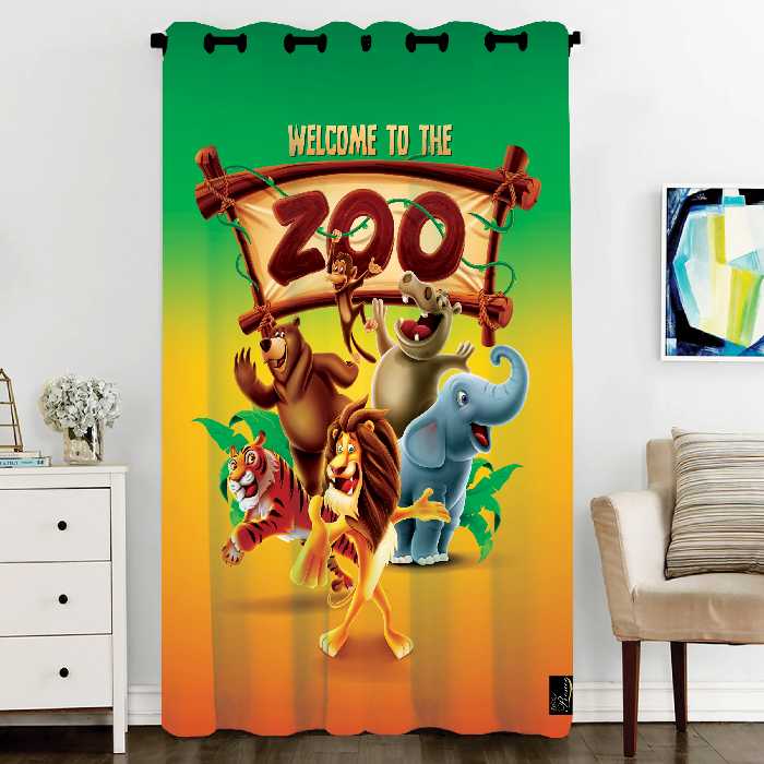 پرده مدل C3-50611 سایز 290x140 سانتی متر 