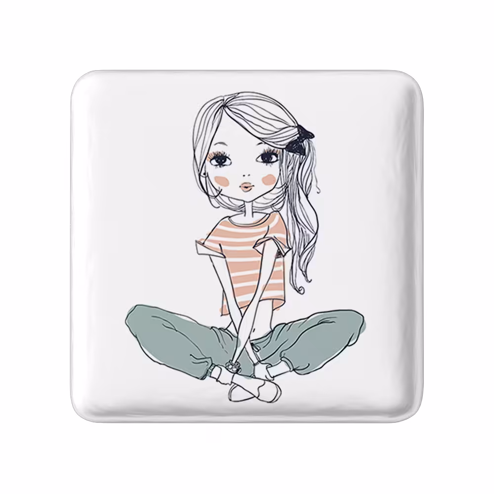  پیکسل خندالو طرح دختر کد 5890