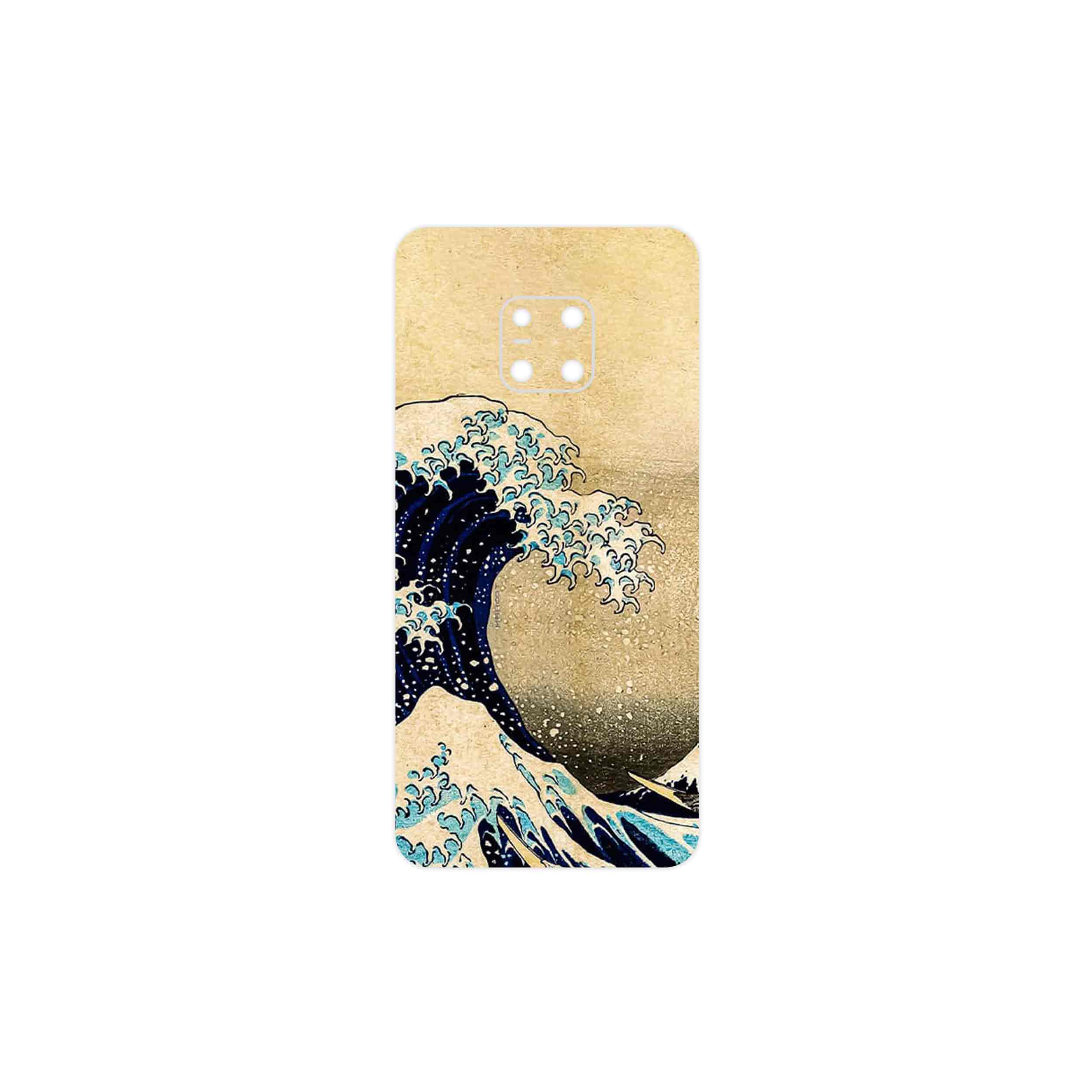 برچسب پوششی ماهوت مدل The Great Wave off Kanagawa of Hokusai مناسب برای گوشی موبایل هوآوی Mate 20 Pro