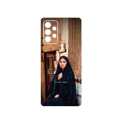 برچسب پوششی ماهوت مدل Portrait of an Iranian Woman مناسب برای گوشی موبایل سامسونگ Galaxy A52s 5G
