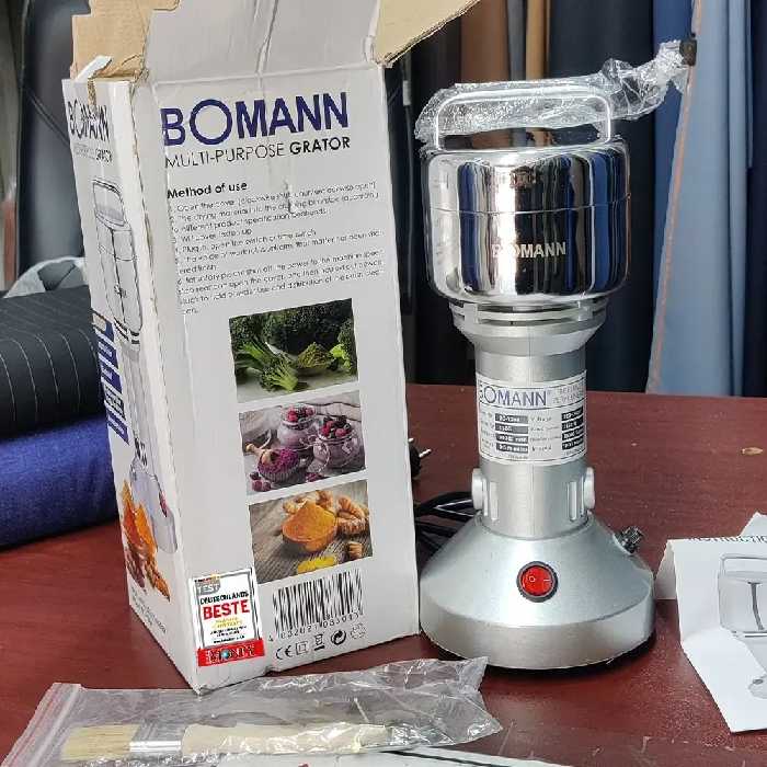 آسیاب برقی نیمه صنعتی بومان مدل 1288-آسیاب کن 