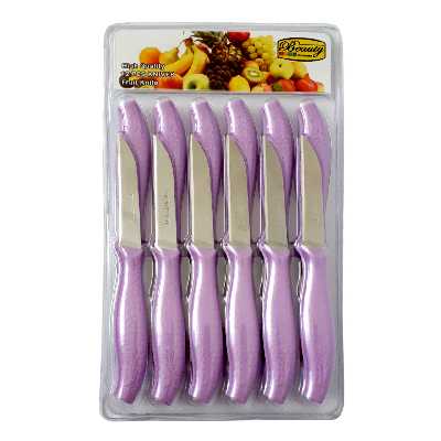  کارد میوه خوری بیوتی کد 6671 بسته 12 عددی