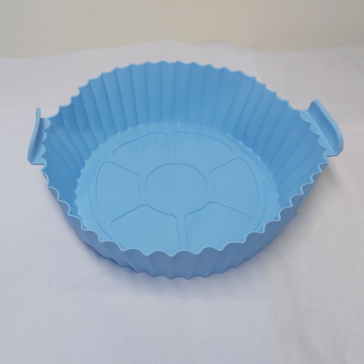 قالب سیلیکونی سرخ کن و هواپز سایز 14 رنگ آبی