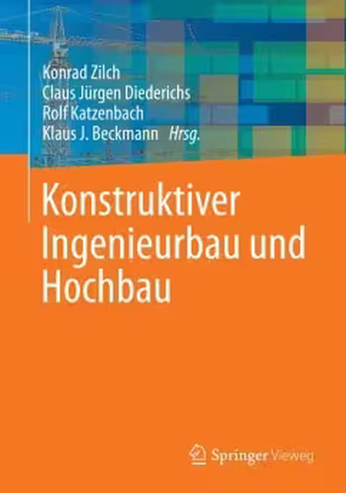 خرید و دانلود نسخه کامل کتاب Konstruktiver Ingenieurbau und Hochbau - Pdf