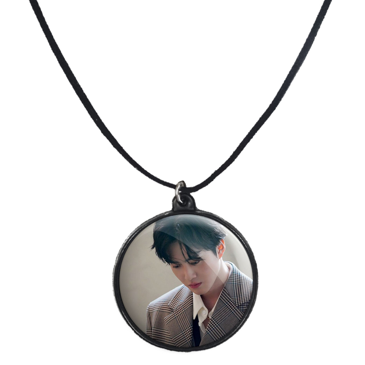 گردنبند پرمانه طرح exo کد pmb.13869 مدل دو طرفه