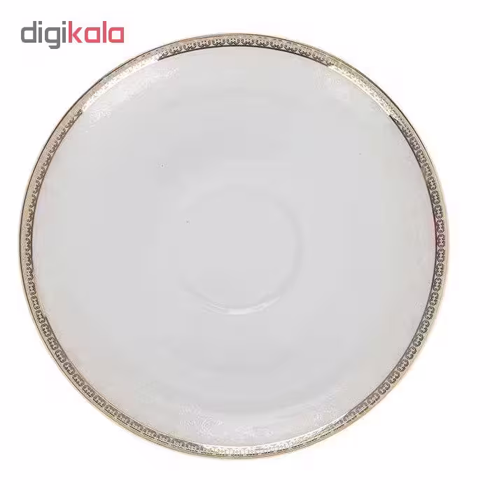 نعلبکی چینی زرین ایران طرح Riva بسته 6 عددی