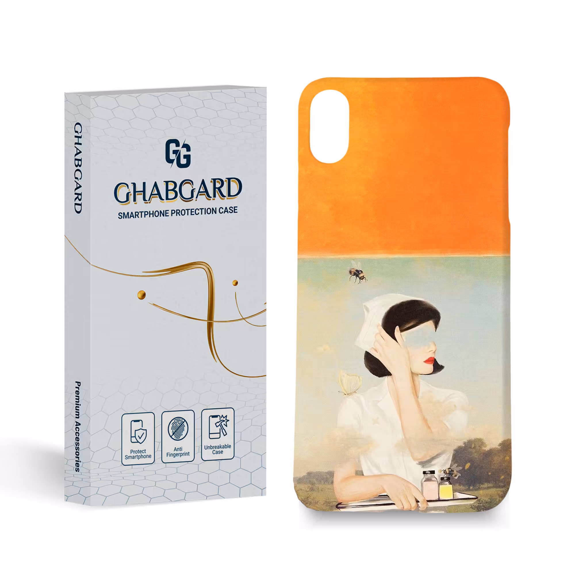 کاور قاب گارد مدل دخترانه مناسب برای گوشی موبایل اپل iphone xs max