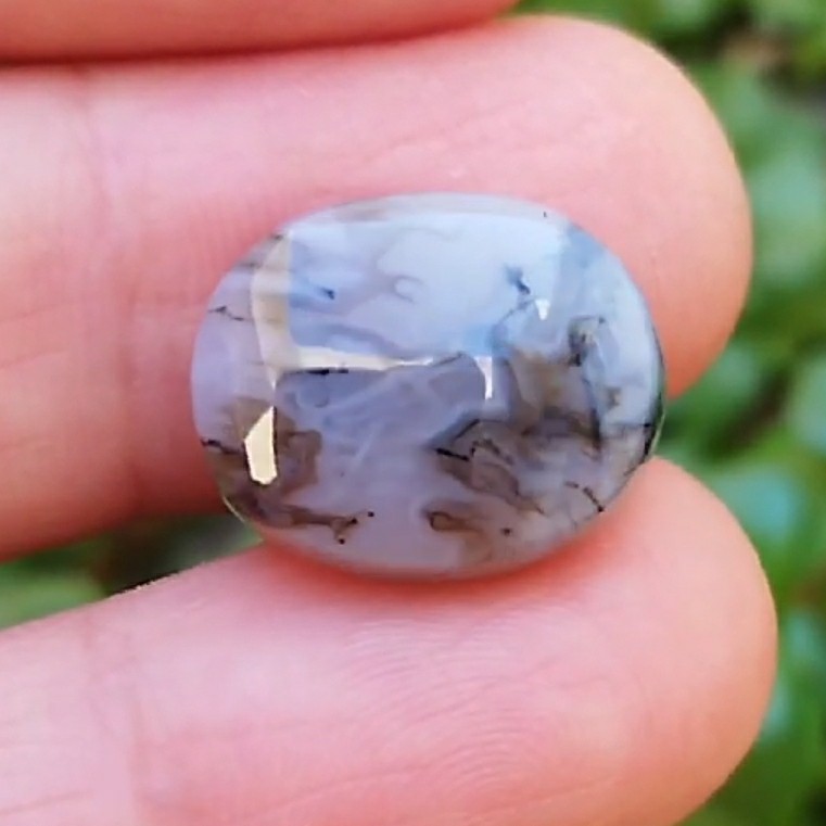 نگین عقیق قاین اصل شجر دار کد 7