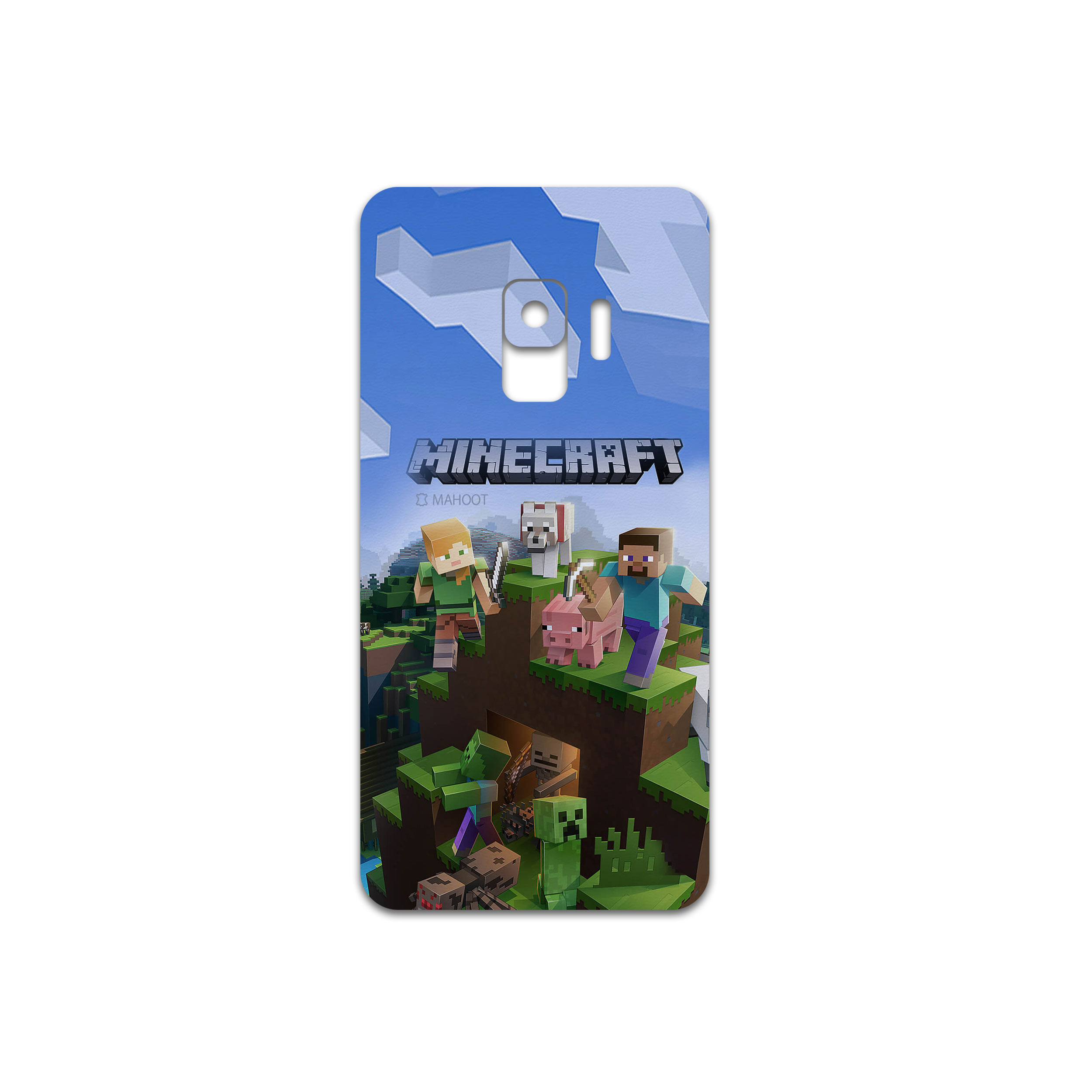 برچسب پوششی ماهوت مدل Minecraft-Game مناسب برای گوشی موبایل سامسونگ Galaxy S9