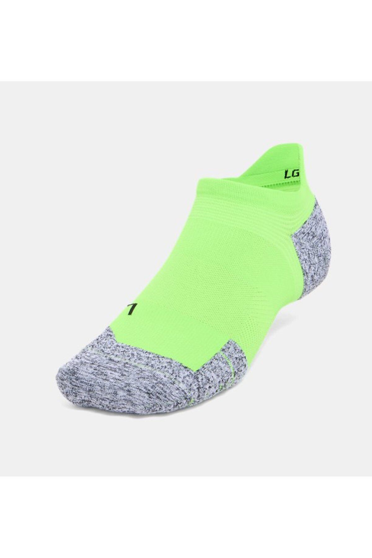 جوراب ورزشی سبز مردانه و زنانه UA ™ RUN NO SHOW 389 Under Armour