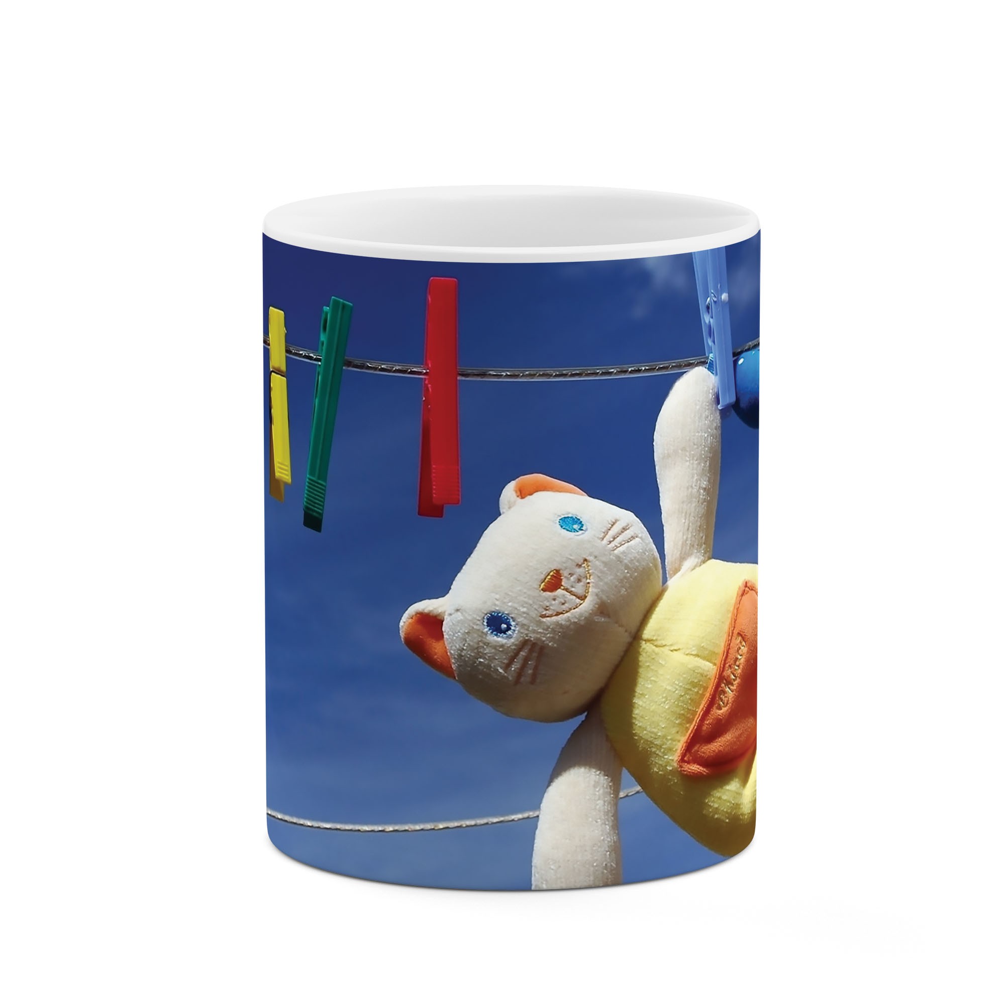 ماگ طرح عروسک گربه مدل mug03488