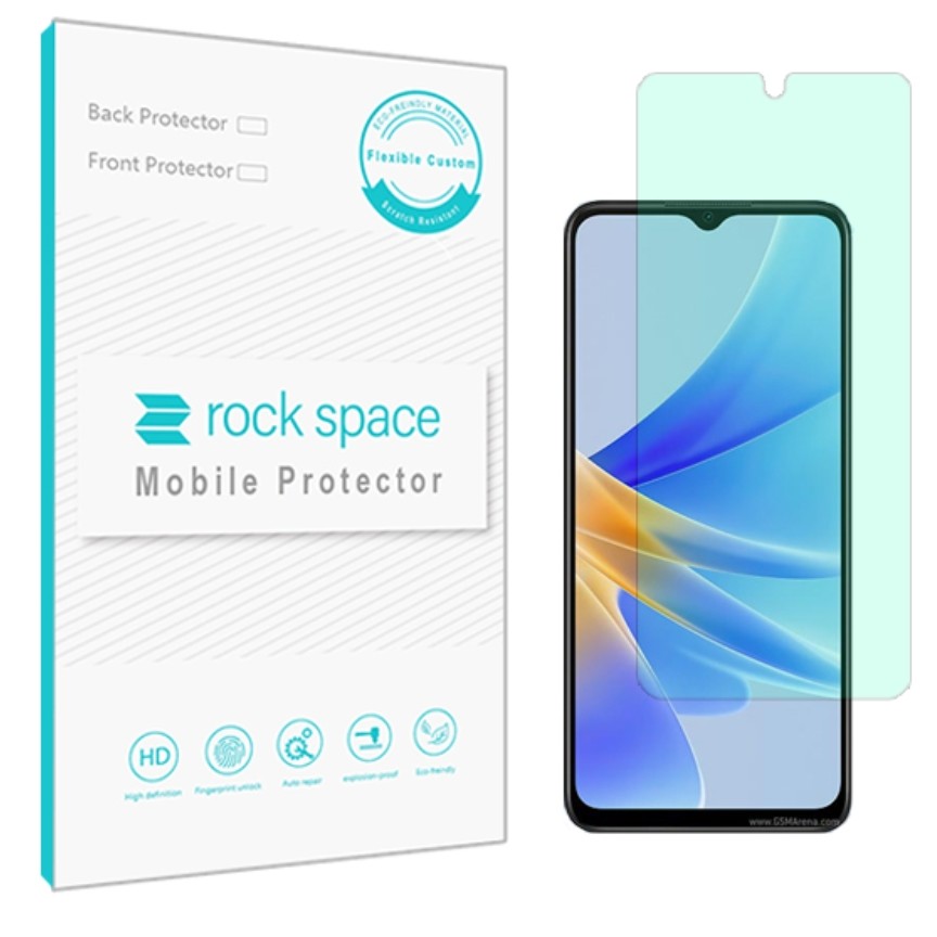 گلس اپو A17 مدل نانو هیدروژل گرین لایت برند راک اسپیس