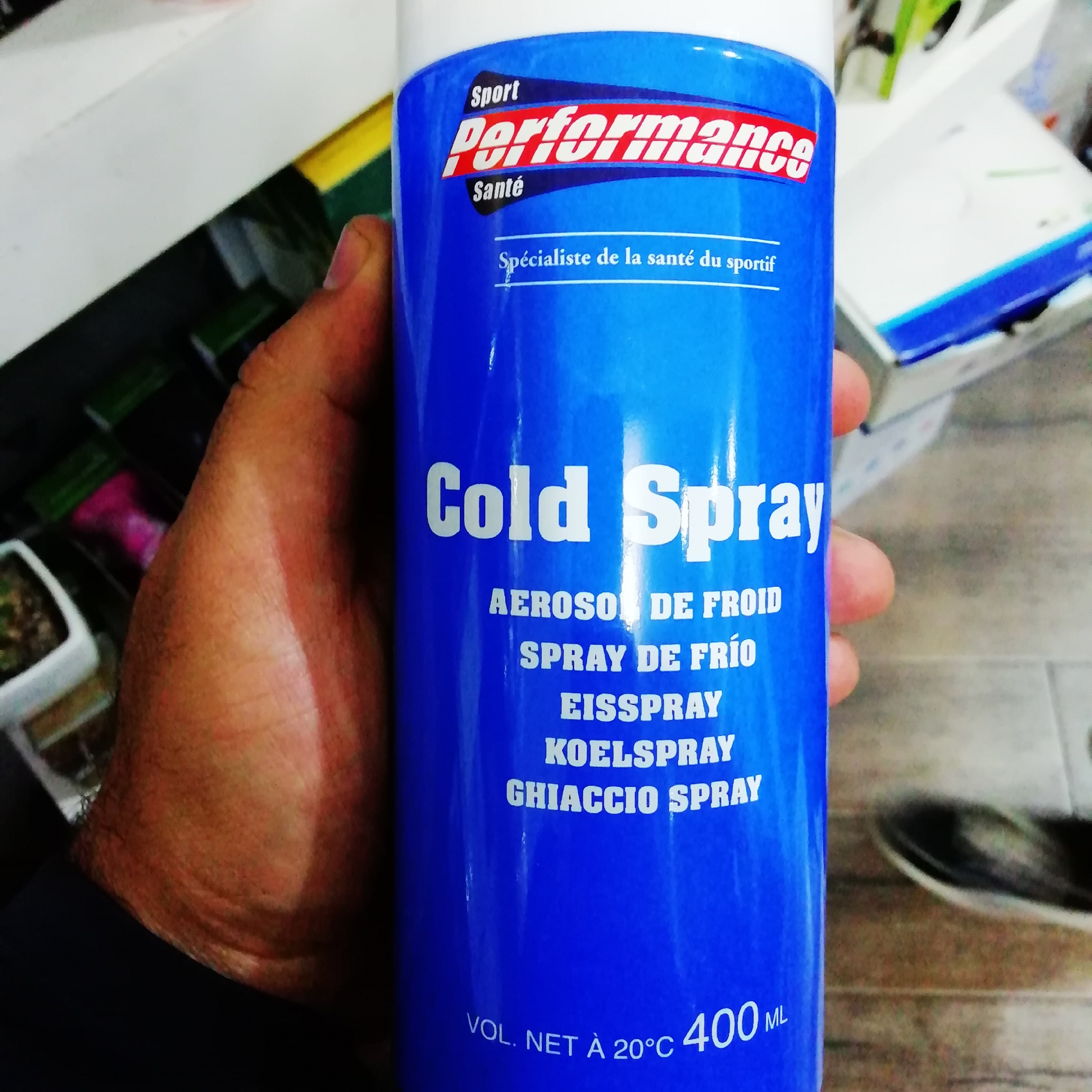 اسپری سرد کننده اصل فرانسه ،400ml  ،cramer